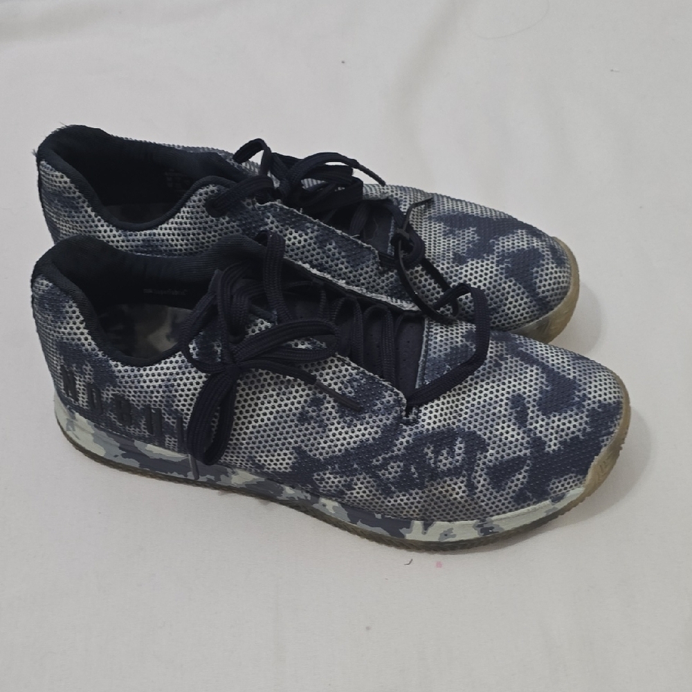 NOBULL Black and Gray Camo Knit Sneakers Men's 11‎
